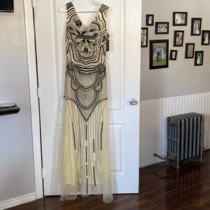 20’s style long beaded dress